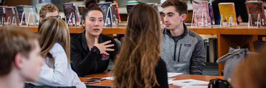 Photo: Student Speaking