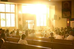 Photo: Interior of a church